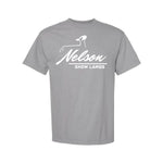 Nelson Show Lambs - Garment Dyed Tee - Unisex -  Granite
