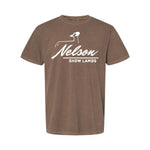 Nelson Show Lambs - Garment Dyed Tee - Unisex -  Espresso