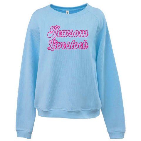 Newsom - Cord Cew - Womens - Blue