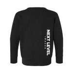 Next Level Images - Fleece Crewneck - Toddler - Black