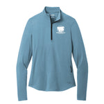 Northwood Vet Service - Quarter Zip - Blue Mist - Womens