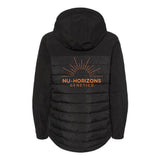 Nu-Horizons Genetics - Puffer Jacket - Womens - Black