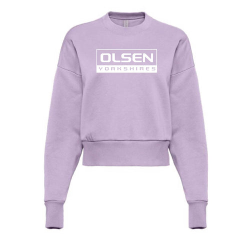 Olsen Yorkshires - Heavyweight Crewneck - Womens - Lavender