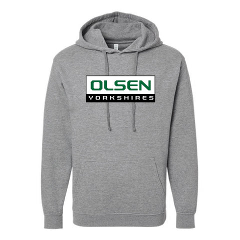 Olsen Yorkshires - Fleece Hoodie - Unisex - Granite Heather