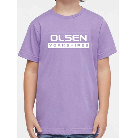 Olsen Yorkshires - Jersey Tee - Youth - Lavender