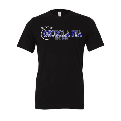 Osceola FFA - Jersey Tee - Unisex - Black