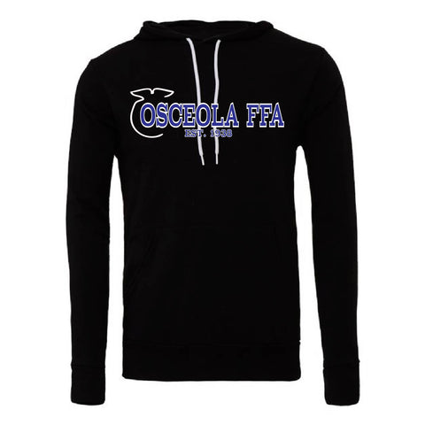 Osceola FFA - Sponge Fleece Hoodie - Unisex - Black