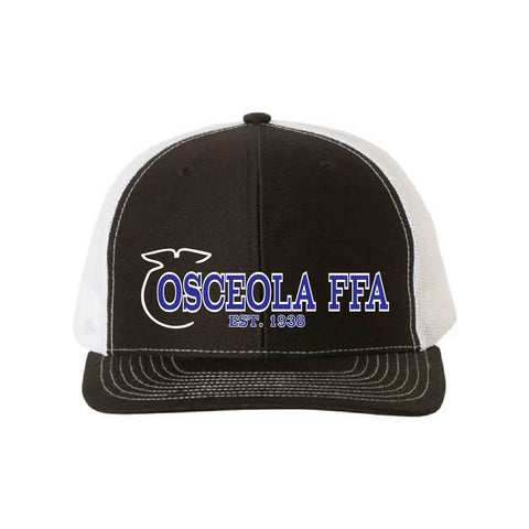 Osceola FFA - Richardson 112 - Black/White