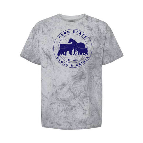 Penn State Block & Bridle - Adult Tshirt - Smoke