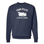 Penn State Livestock Judging - Crewneck Sweatshirt - Unisex - Navy