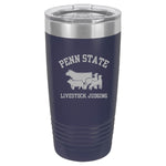 Penn State Livestock Judging - 20oz Tumbler - Navy