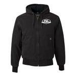 Pettisville Grain Co - Cloth Hooded Jacket - Unisex - Black