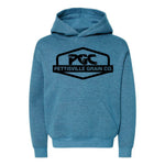 Pettisville Grain Co - Fleece Hoodie - Youth - Bermuda Blackout