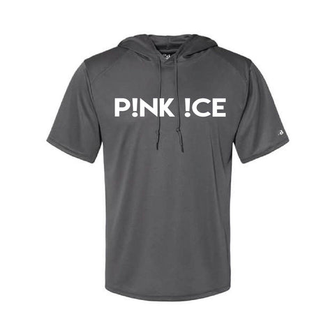 Pink Ice 25 - Hooded Tee  - Unisex - Graphite