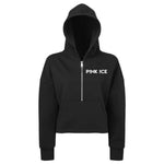 Pink Ice 25 - 1/2 Zip Hoodie  - Womens - Black