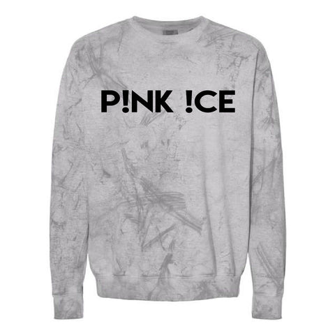 Pink Ice 25 - Colorblast Crewneck  - Unisex - Smoke