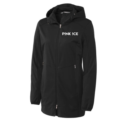 Pink Ice 25 - Hooded Soft Shell - Womens - Black