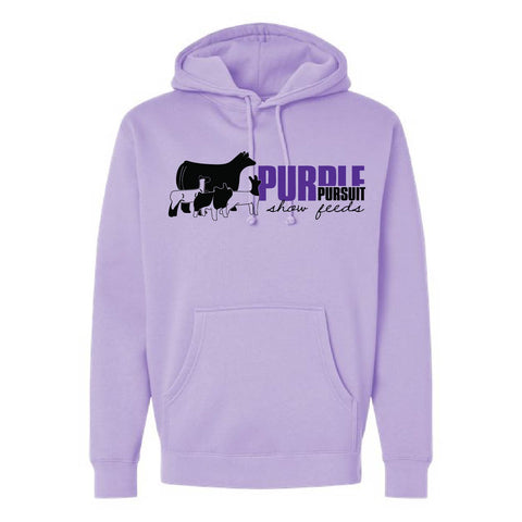 Purple Pursuit - Heavyweight Hoodie - Unisex - Lavender