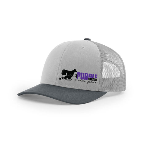 Purple Pursuit - Richardson 112 - Light Grey/Gunmetal