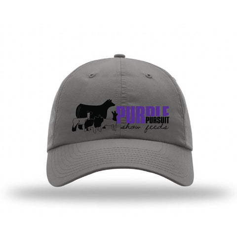 Purple Pursuit - Richardson 220- Charcoal