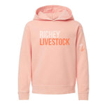 Richey Livestock- Lightweight Fleece Hoodie - Youth - Peachy
