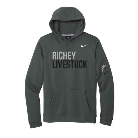 Richey Livestock- Fleece Hoodie - Unisex -Anthracite