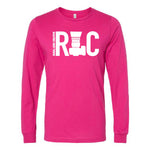 Rural Lens - Long Sleeve Jersey Tee - Unisex - Berry