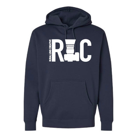 Rural Lens - Heavyweight Hoodie - Unisex - Navy