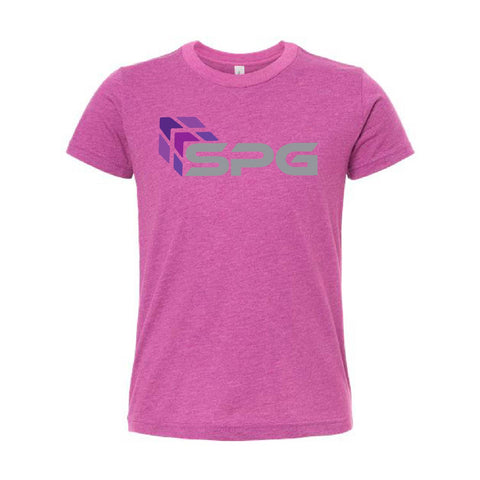 Southern Plains Genetics - Jersey Tee - Youth - Heather Magenta