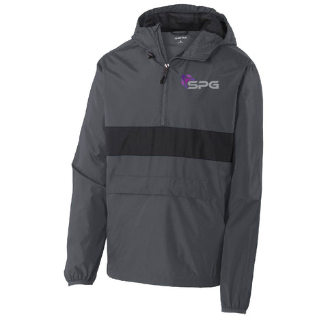 Southern Plains Genetics - Pocket Anorak - Unisex - Graphite/Black