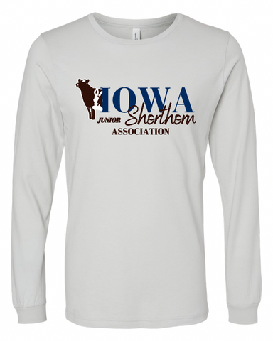 IJSA - Long Sleeve Tee - Silver - Unisex