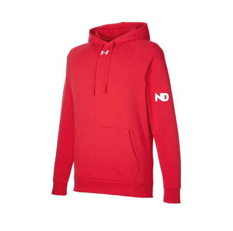 Novel Designs - Adult Under Armour Hoodie - Red