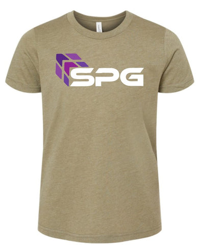 Southern Plains Genetics - Jersey Tee - Youth - Heather Olive
