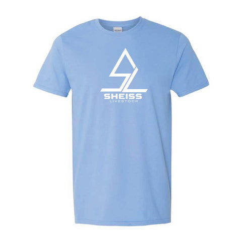 Sheiss Livestock - Softstyle Tee - Unisex - Carolina Blue