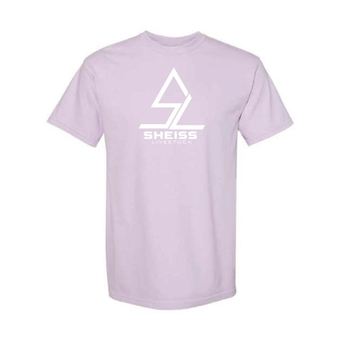 Sheiss Livestock - Garment-Dyed Tee - Unisex - Orchid