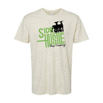 Side Hustle - Jersey Tee - Unisex - Natural Leopard