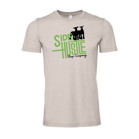 Side Hustle - Jersey Tee - Unisex - Heather Cool Grey