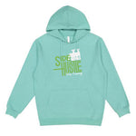 Side Hustle - Fleece Hoodie - Unisex - Saltwater
