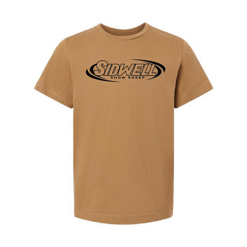Sidwell Show Sheep - Youth Tshirt - Coyote Brown