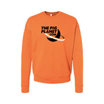 Pig Planet - Drop Shoulder Crewneck - Orange - Unisex