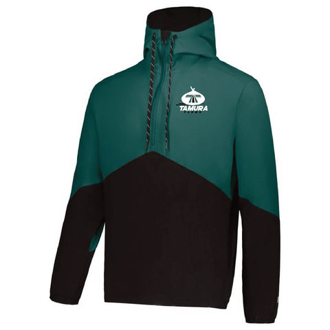 Tamura Farms - Quarter Zip - Dark Green - Black - Adult/Unisex