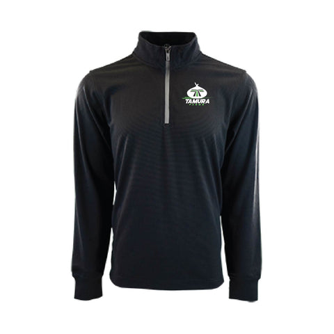 Tamura Farms - Quarter Zip - Black - Adult/Unisex