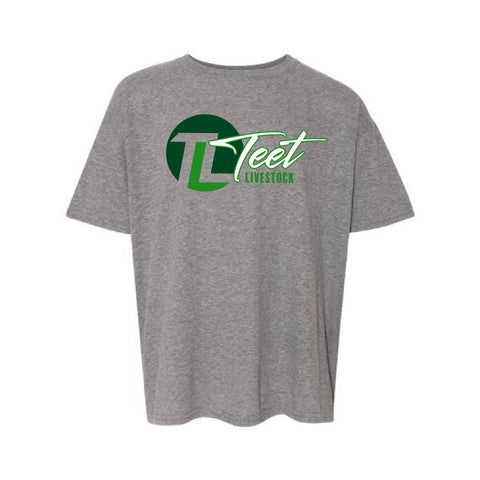 Teet Livestock - SoftStyle Tee - Youth - Graphite Heather