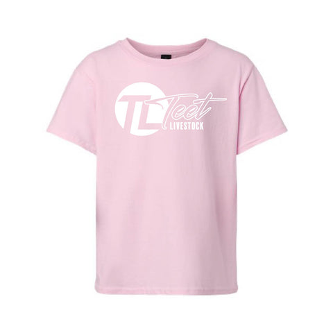 Teet Livestock - SoftStyle Tee - Youth - Light Pink