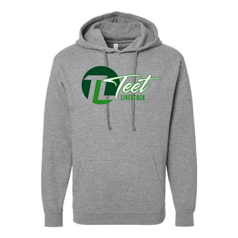 Teet Livestock - Fleece Hoodie - Unisex - Granite Heather