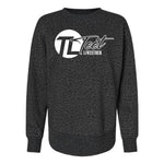 Teet Livestock - Fleece Crewneck - Womens - Black Leopard