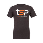 Thayer Showpigs - Fine Jersey Tee - Unisex - Dark Grey Heather