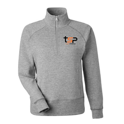Thayer Showpigs - Fleece Quarter Zip - Womens - Electric Slate