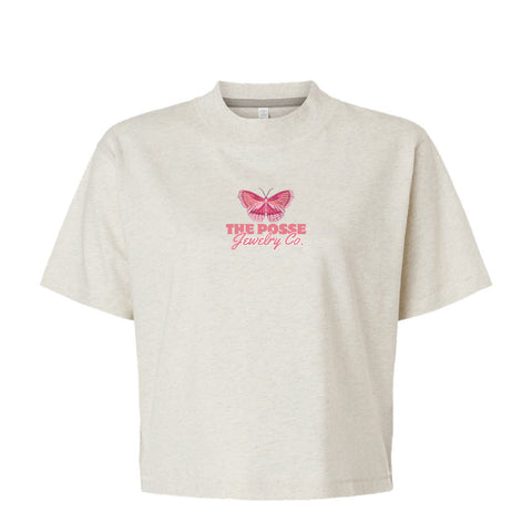 The Posse - Boxy Tee - Unisex - Natural Heather