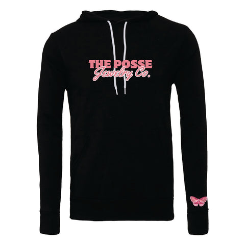 The Posse - Sponge Fleece Hoodie - Unisex - Black